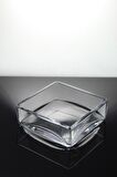 Paşabahçe Denizlicam El İmalatı Kristal Kare Mini Kase 1 Adet 247970 16850