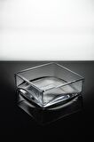 Paşabahçe Denizlicam El İmalatı Kristal Kare Mini Kase 1 Adet 247970 16850