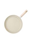 Neoflam Döküm 28 cm Ahşap Saplı Bej Tava  D-NEOF128