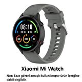 Global Xiaomi Mi Watch Akıllı Saat Uyumlu Kordonu Gri WNE0986