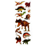 Sticker Kabartmalı Stiker Defter, Planlayıcı (kzy1063) 16x7 cm - Dinozor