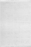 Alesta Koleksiyonu Akrilik Dokuma Saçaklı Halı 3507 Gri
