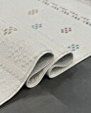 Pietra Koleksiyonu Dekoratif Modern Saçaklı Halı 8203 Multi