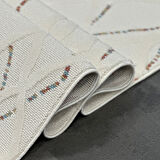 Pietra Koleksiyonu Dekoratif Modern Saçaklı Halı 8206 Multi