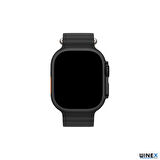 Global Watch G900 Pro 2023 Android İos HarmonyOs Uyumlu Akıllı Saat Siyah WNE0958