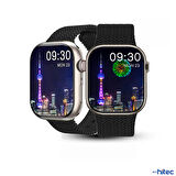 Global Watch HK9 Pro Plus Amoled Ekran Android İos HarmonyOs Uyumlu Akıllı Saat Siyah WNE0916