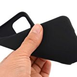 Gpack Apple iPhone 11 Kılıf Premier Silikon Esnek KorumaNano Glass