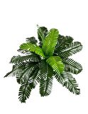 Yapay Çiçek Cycas Aşk Merdiveni Eğrelti Otu Sıkas Bitkisi 24 Yaprak 45*60 cm Yapay Bitki