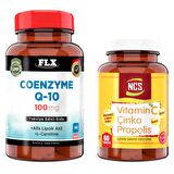 Flx Coenzyme Q-10 100 Mg 60 Tablet + Ncs Vitamin C Çinko Propolis 60 Tablet