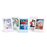 Instax Mini Film Uyumlu Mavi Katlanılabilir Fotoğraf Çerçevesi