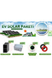 GÜNEŞ ENERJİ SETİ 9.6kW GÜNLÜK KULLANIM PAKETİ