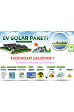 GÜNEŞ ENERJİ SETİ 9.6kW GÜNLÜK KULLANIM PAKETİ