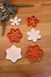 Kar Tanesi Snowflake 3'lü Set Kurabiye Kalıbı ve Hamur Şekillendirici