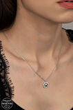 SWAROVSKİ CRYSTAL YILDIZ 925 AYAR GÜMÜŞ KOLYE