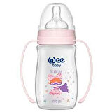  Wee Baby Klasik Plus Geniş Ağızlı Kulplu Biberon 250 ml 