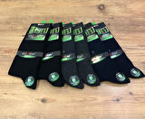 6 Lı Dündar Bambu Koku Yapmayan Erkek Mevsimlik Sonbahar Kış Dikişsiz Soket Çorap 40 - 44 No