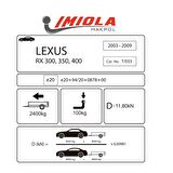 Hakpol-Toyota Lexus RX300,350,400 05/2003-03/2009 Arası Çeki Demiri