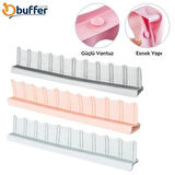 By Nevser® Vantuzlu Kauçuk Sıvı Su Sızdırmaz  Mutfak Banyo Duş Bariyeri Lavabo Kenar Tutucu Set