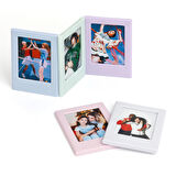 Instax Mini Film Uyumlu Mavi Mıknatıslı Fotoğraf Çerçevesi