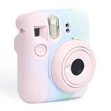 Instax Mini 12 Makine Uyumlu Renkli Koruyucu Silikon Kılıf