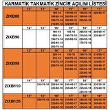 Takmatik kar patinaj zinciri 165x13 grup:5 space