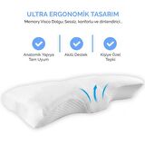 PAPILLOW Medical Promed V Plus Cervical Boyun Destek Yastığı 60*34*11/7 Boyun Fıtığı ve Düzleşmesi