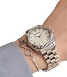 Ferrucci Rolex Kasa Takvimli Şık Yeni Sezon Kadın Kol Saat+Bileklik