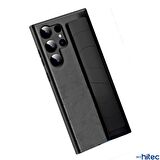 Global Samsung Galaxy S24 Ultra Uyumlu Premium  Case Parmak Askılı Telefon Kılıfı Siyah WNE1084