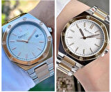 Ferrucci Tasarım Kasa Çelik Kordon Sevgili Çİft Kol Saati