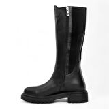 Mammamia D23KC-2065 Hakiki Deri Kadın Çizme