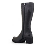 Mammamia D23KC-2075 Hakiki Deri Kadın Çizme