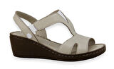 Mammamia D23YS-1055 Deri Comfort Kadın Sandalet