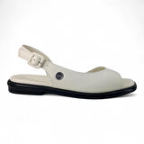 Mammamia D24YS-1720 Hakiki Deri Kadın Sandalet