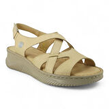Mammamia D25YS-2370 Deri Comfort Kadın Sandalet