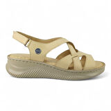 Mammamia D25YS-2370 Deri Comfort Kadın Sandalet