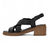 Mammamia D25YS-2560 Deri Comfort Kadın Sandalet