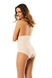 Letti Lazer Kesim Bel Basen Toparlayıcı Ince Yüksek Bel Iz Yapmaz Slip Korse Ten