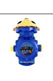 Paw Patrol Çocuk Kapaklı Projektörlü Işıklı Resimli Dijital Saat Doğum Günü Yeniyıl Yılbaşı Hediyesi