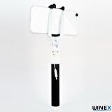 Global SR342 Katlanabilir Type-C Selfie Stick Çubuğu Siyah WNE0151