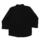 Erkek Çocuk Siyah Bej Hakim Yaka Gömlekli 2'li Takım