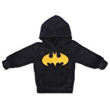 Erkek Çocuk Siyah Batman Nakışlı Welsoft 2'li Takım
