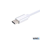 Global Type-C to 3.5mm Aux ve Mikrofon Dönüştürücü Adaptör WNE0055