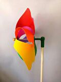 Rüzgar Gülü 45 Cm Çap 7 Kanatlı Bahçe Gurubu