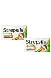 Strepsils Herbal Zencefil & Adaçayı-Kekik-Ihlamur Ekstratı İçeren Pastil (2 Adet)