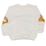 Erkek Bebek Sarı Gri Şişme Yelekli Önü Kapalı Cepli 3'lü Takım