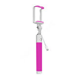 Global SR342 Katlanabilir Type-C Selfie Stick Çubuğu Pembe WNE0319