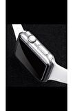 Apple Watch Şeffaf Silikon Kılıf 44 Mm Tam Koruma Watch 4 5 6 Se Uyumlu 44 mm