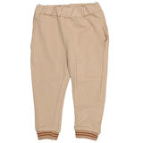 Erkek Çocuk Kahve Bej E Nakışlı Kolej Hırkalı 3'Lü Takım