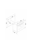 Silverline Siyah Cam Ankastre Set BO6024b01-CS5335B01-3420 Classy