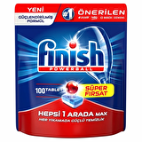 Finish Powerball Max 200 Yıkama Tablet Bulaşık Makinesi Deterjanı 2x100 Adet 